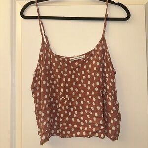 A&F Polka dot tank